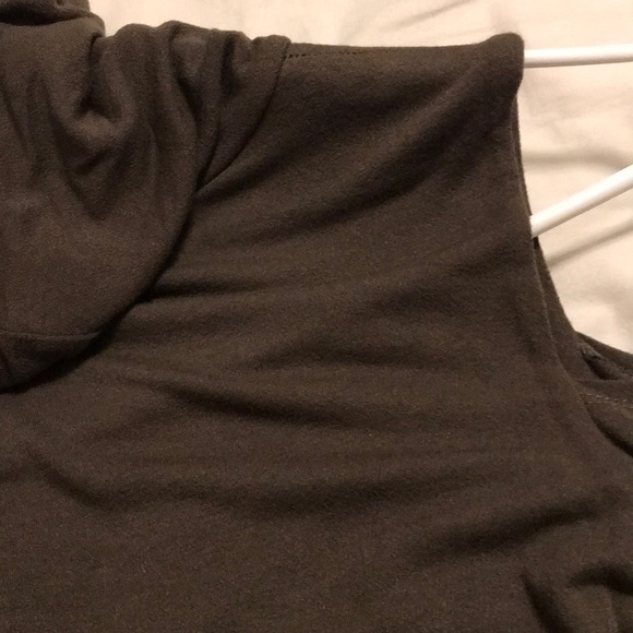 Brown/Mauve Sabora Cold Shoulder Dress Size Small - Picture 5 of 5